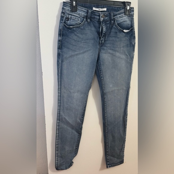 KanCan Women's Skinny Jeans in Blue - Picture 1 of 2